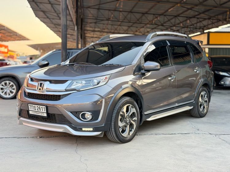 Honda BR-V 2018 1.5 SV Sedan เบนซิน ไม่ติดแก๊ส เกียร์อัตโนมัติ เทา รูปที่ 3