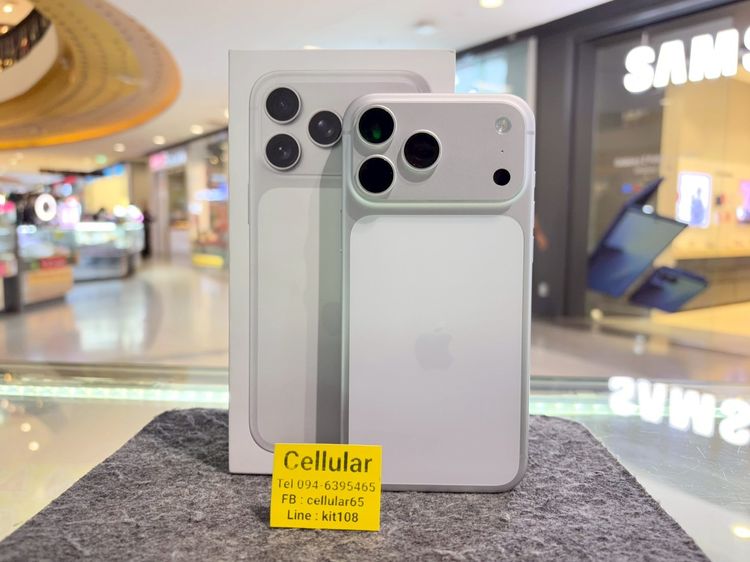 อื่นๆ 256 GB iPhone 17 Pro Max 256GB สวยไร้รอย ประกันศูนย์ไทย10เดือนกว่า ครบกล่อง