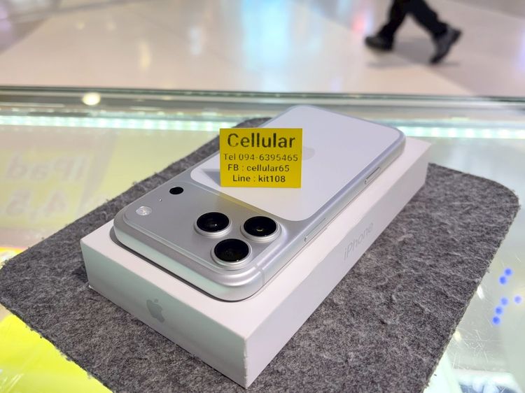iPhone 17 Pro Max 256GB สวยไร้รอย ประกันศูนย์ไทย10เดือนกว่า ครบกล่อง รูปที่ 3
