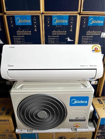 แอร์ติดผนัง เป็นระบบอินเวอร์เตอร์ Saijo Denki แอร์ใหม่แกะกล่องพร้อมท่อน้ำยา