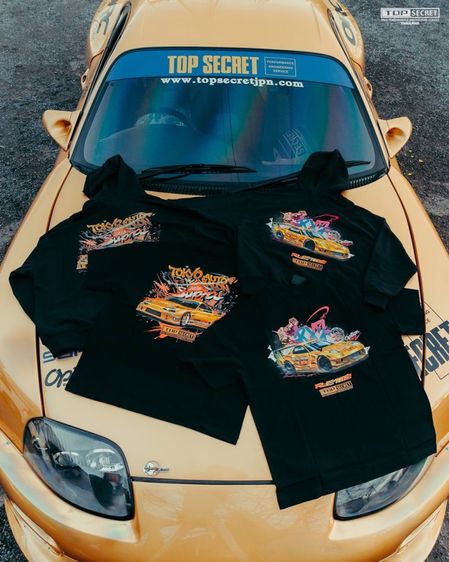 เสื้อ Hoodie Top Secret Supra Tokyo Auto Salon 2026 ขายเฉพาะที่ญี่ปุ่น ของใหม่ รูปที่ 2
