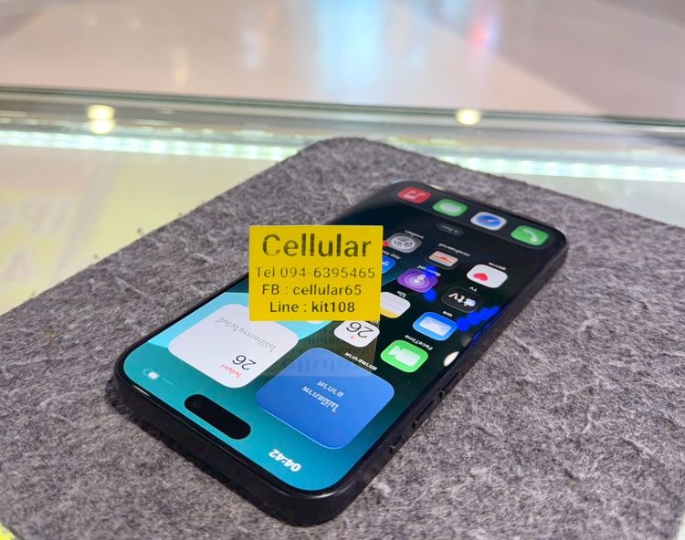 (ติดจอง)iPhone 15 Pro Max 1TB Black Titanium สภาพสวยมาก เครื่องไทย รูปที่ 7