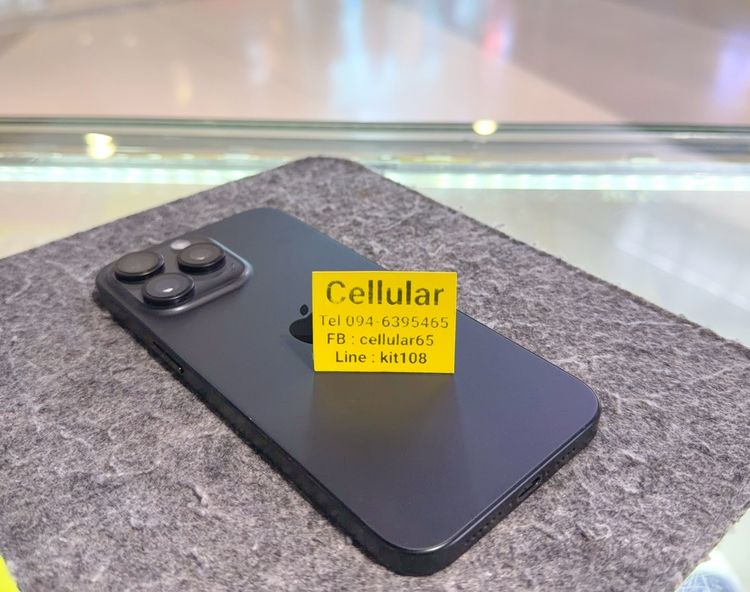 (ติดจอง)iPhone 15 Pro Max 1TB Black Titanium สภาพสวยมาก เครื่องไทย รูปที่ 3