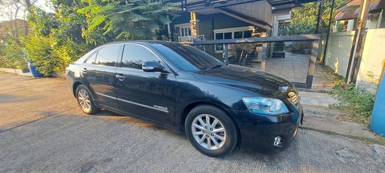 Toyota Camry 2010 2.4 Hybrid Sedan ไฮบริด เกียร์อัตโนมัติ ดำ รูปที่ 2