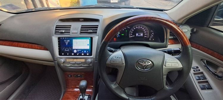 Toyota Camry 2010 2.4 Hybrid Sedan ไฮบริด เกียร์อัตโนมัติ ดำ รูปที่ 3