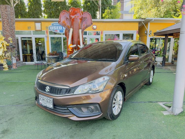 Suzuki Ciaz 2021 1.2 GL Sedan เบนซิน ไม่ติดแก๊ส เกียร์อัตโนมัติ น้ำตาล รูปที่ 3