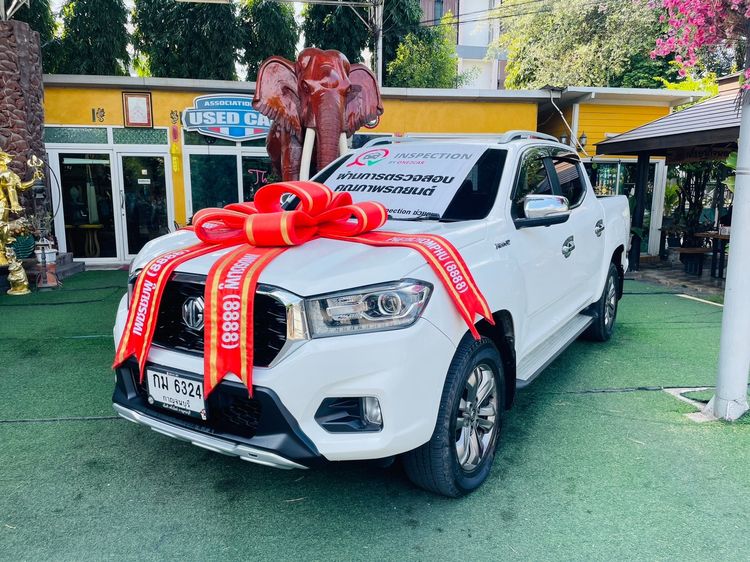 MG Extender 2021 2.0 Grand X 4WD Pickup ดีเซล ไม่ติดแก๊ส เกียร์อัตโนมัติ ขาว รูปที่ 2