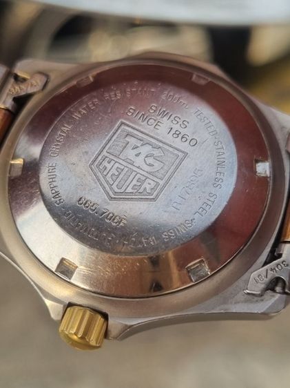 (ปิดการขายจ้า)Tag(แท้)King(AUTOMATIC)42มิล(รวมเม็ด) กระจกซัฟไฟล์ (ระบบอัตโนมัติ)กันน้ำ 200 เมตร รูปที่ 7