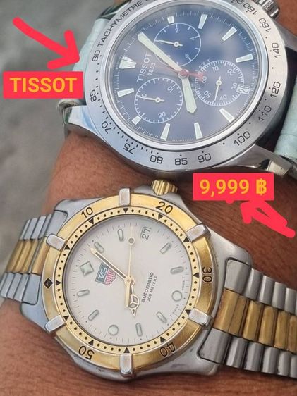 (ปิดการขายจ้า)Tag(แท้)King(AUTOMATIC)42มิล(รวมเม็ด) กระจกซัฟไฟล์ (ระบบอัตโนมัติ)กันน้ำ 200 เมตร รูปที่ 6