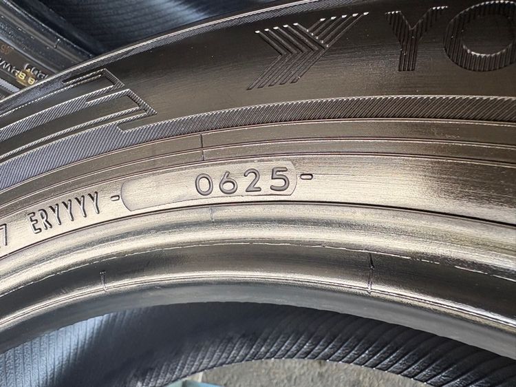 ยางYOKOHAMA215-60-17 ปี25 ปีแท้  ใส่แทน 215-55-17 กับ 225-55-17 ได้เลยจ้า รูปที่ 9