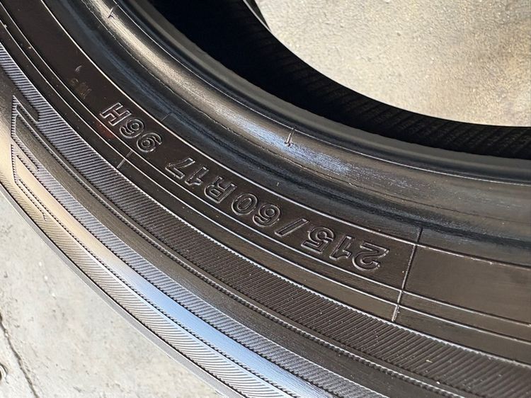 ยางYOKOHAMA215-60-17 ปี25 ปีแท้  ใส่แทน 215-55-17 กับ 225-55-17 ได้เลยจ้า รูปที่ 8