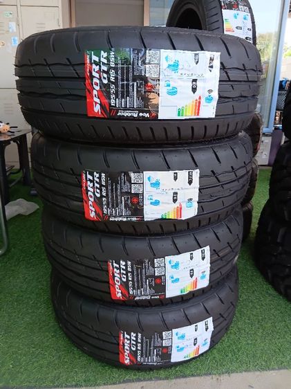 ยางใหม่ Vee Rubber ยางไทย🇹🇭ปี26 เก๋งขอบ15  รูปที่ 7