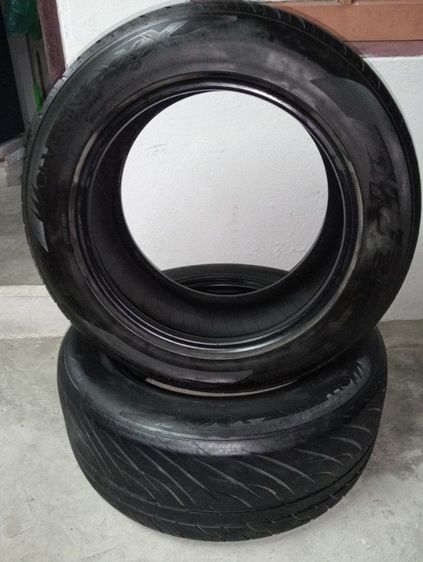ขายยางเปอร์เซ็นสภาพดี255,55R18กลางปี2020มี2เส้นละ500บาท