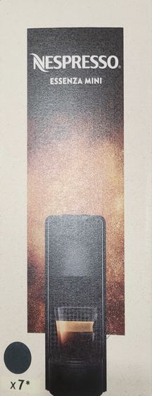🔥 ขายเครื่องชงกาแฟแคปซูล NESPRESSO ESSENZA MINI (สีดำ) 🔥 รูปที่ 3