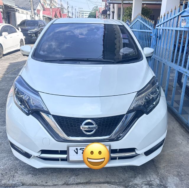 Nissan Note 2019 1.2 VL เบนซิน เกียร์อัตโนมัติ ขาว รูปที่ 2
