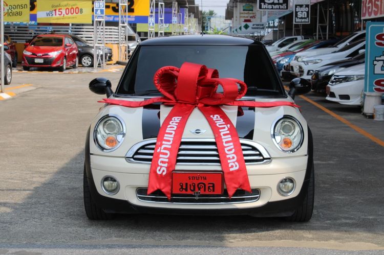 Mini COOPER 2010 รุ่นย่อยอื่นๆ Sedan เบนซิน ไม่ติดแก๊ส เกียร์อัตโนมัติ ขาว รูปที่ 2