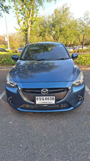 Mazda Mazda 2 2017 1.3 Sports High Plus Sedan เบนซิน เกียร์อัตโนมัติ น้ำเงิน รูปที่ 4