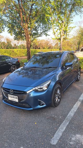 Mazda Mazda 2 2017 1.3 Sports High Plus Sedan เบนซิน เกียร์อัตโนมัติ น้ำเงิน รูปที่ 3