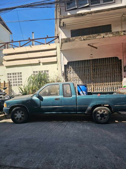 Toyota Hilux Mighty-X 1995 2.4 Pickup ดีเซล ไม่ติดแก๊ส เกียร์ธรรมดา เขียว