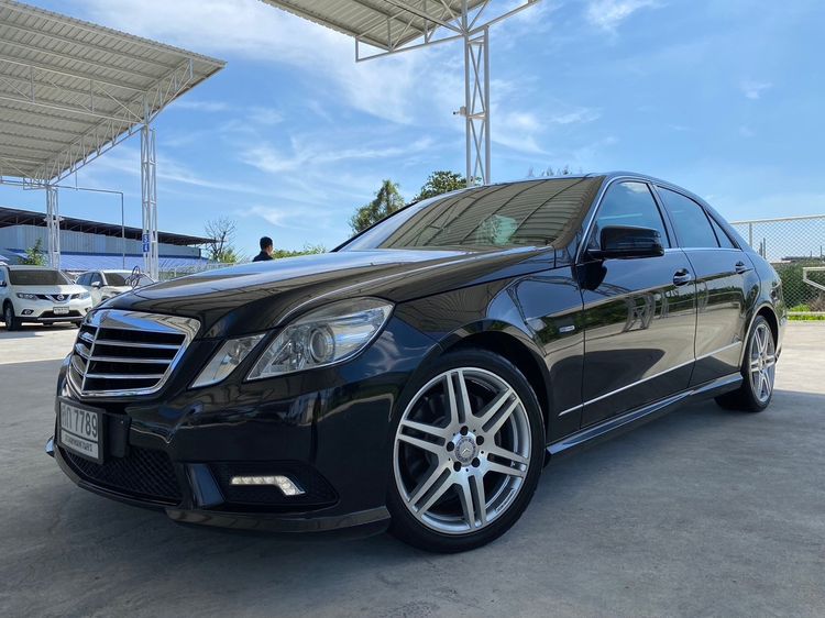 Mercedes-Benz E-Class 2011 E250 AMG Sedan เบนซิน ไม่ติดแก๊ส เกียร์อัตโนมัติ ดำ รูปที่ 3