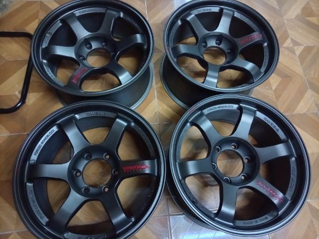 TE37 กว้าง 9 ออฟ 0 สีน้ำตาลเข้ม งานโปรแม็ก รูปที่ 2