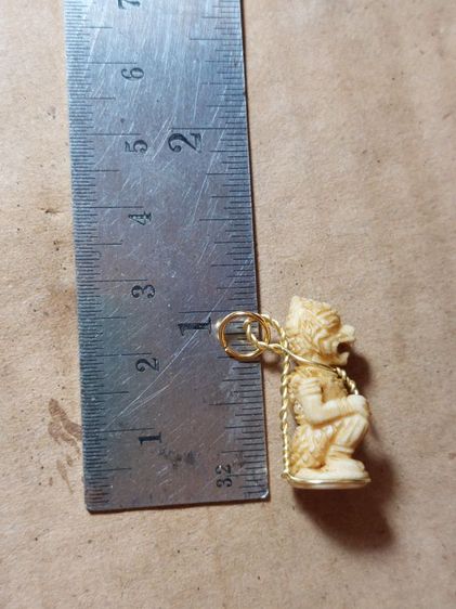 เครื่องรางหนุมานหน้าโขนหลวงพ่อสุ่นวัดศาลากุนเก่าๆ รูปที่ 8