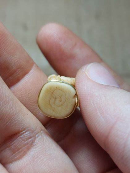 เครื่องรางหนุมานหน้าโขนหลวงพ่อสุ่นวัดศาลากุนเก่าๆ รูปที่ 4