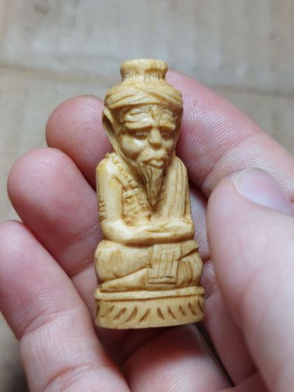 เครื่องรางฤาษีหลวงปู่บุญเก่าๆชิ้นใหญ่สวย รูปที่ 6