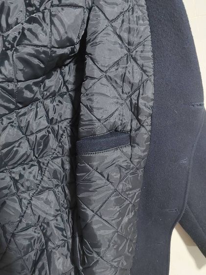 เสื้อโค้ทผ้าวูลทรงทหารเรือ Schott Mens 740N Peacoat Made in USA Dark Navy Size 40 ผ้าวูลหนาสีกรมท่า รูปที่ 11