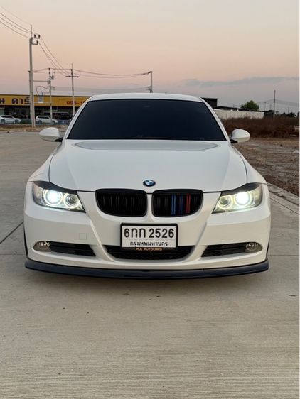 BMW Series 3 2007 318i Sedan เบนซิน ไม่ติดแก๊ส เกียร์อัตโนมัติ ขาว รูปที่ 3