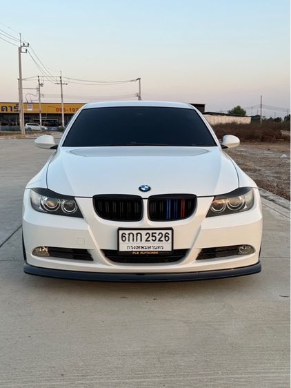 BMW Series 3 2007 318i Sedan เบนซิน ไม่ติดแก๊ส เกียร์อัตโนมัติ ขาว รูปที่ 4