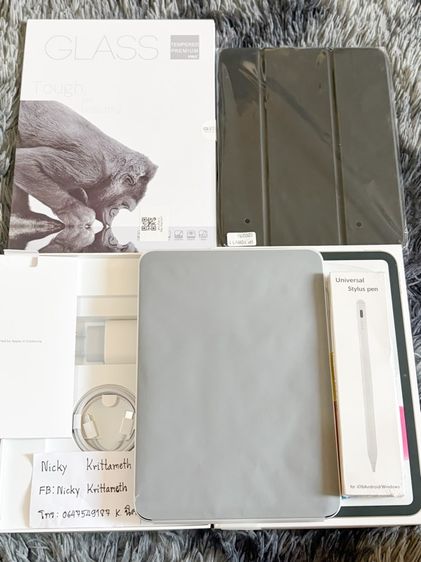 iPad Gen11 WiFi 128 GB Silver มือ1 ประกันเดิน1วัน แกะซีลแค่เช็ค(แถมปากกา,เคส,ฟิล์ม) ประกันถึง 20มค70 รูปที่ 2