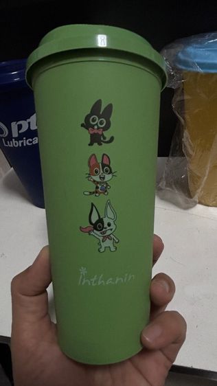 แก้วน้ำพลาสติก คาเฟ่อเมซอน งานสะสม รูปที่ 4