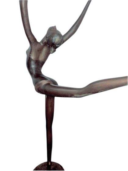 สาวเต้นบัลเล่ต์ โดย ศิลปินชื่อดัง สมชัย หัตถกิจโกศล รูปที่ 9