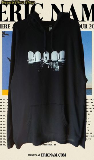 เสื้อ Eric Nam Sweater Hood Shirt Tour2022s'