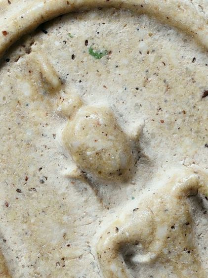 (สวยสุด)ให้เช่าบูชา มรดกบ้าน  พระสมเด็จวัดระฆัง พิมพ์เกศบัวตูม มีมวลสาร พิมพ์สวยคม สมบูรณ์ รูปที่ 15