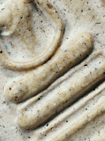 (สวยสุด)ให้เช่าบูชา มรดกบ้าน  พระสมเด็จวัดระฆัง พิมพ์เกศบัวตูม มีมวลสาร พิมพ์สวยคม สมบูรณ์ รูปที่ 17