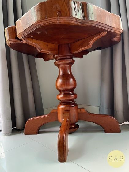 โต๊ะไม้สักแท้ โต๊ะอาหาร ของตกแต่งบ้านคลาสสิค รูปที่ 5