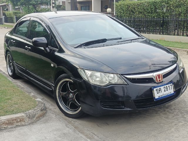 Honda Civic 2006 1.8 S i-VTEC Sedan เบนซิน เกียร์อัตโนมัติ ดำ รูปที่ 3