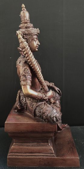 ท้าวเวสสุวรรณ วัดพลับ  6 นิ้ว รูปที่ 5