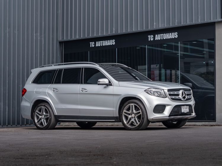 รถ Mercedes-Benz GLS-Class GLS350 สี เทา