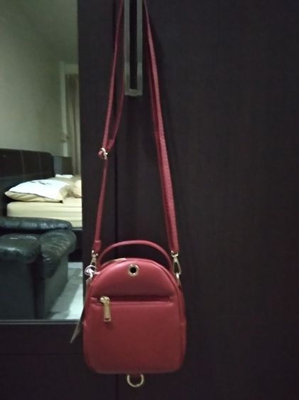 กระเป๋าถือสะพาย(สีแดง) รูปที่ 2