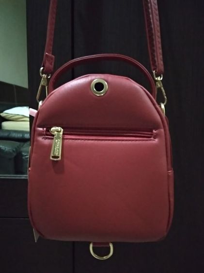 กระเป๋าถือสะพาย(สีแดง) รูปที่ 4