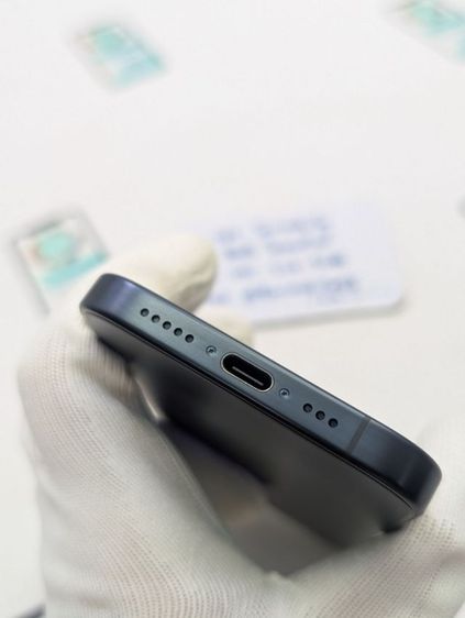 ขาย เทิร์น iPhone 15 Pro 256 GB Blue ศูนย์ไทย สภาพสวย มีตัวเครื่องอย่างเดียว ไม่มีอุปกรณ์อื่น สุขภาพแบต 85 เพียง 18,590 บาท ครับ  รูปที่ 7