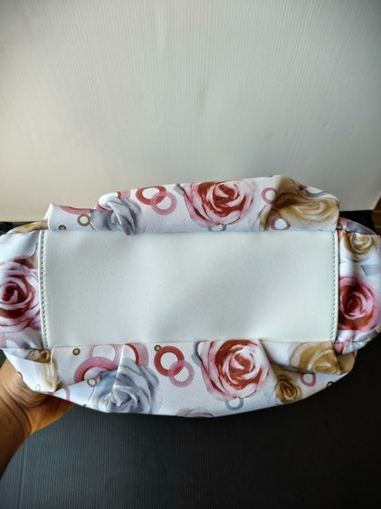 กระเป๋าถือแฟชั่น Marverlous สี White-Rose พร้อม SANRIO ที่ใส่บัตร สถาพดี  รูปที่ 9