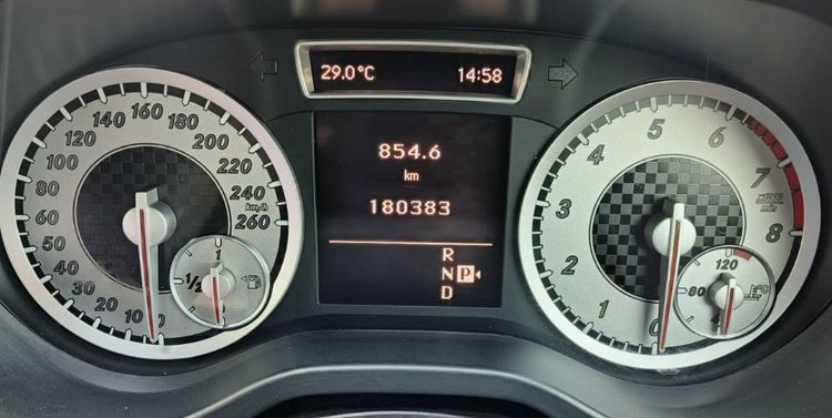 Mercedes-Benz A-Class 2014 A180 Sedan เบนซิน ไม่ติดแก๊ส เกียร์อัตโนมัติ เทา รูปที่ 3