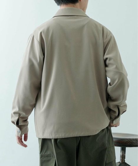 แจ็คเก็ตทรงโค้ช แนวญี่ปุ่น สไตล์มูจิ แบรนด์ Urban Research ผ้าลื่น เบา ใส่สบาย กันลม กันร้อนได้อย่างดี ข้างในซับอย่างดี รูปที่ 13