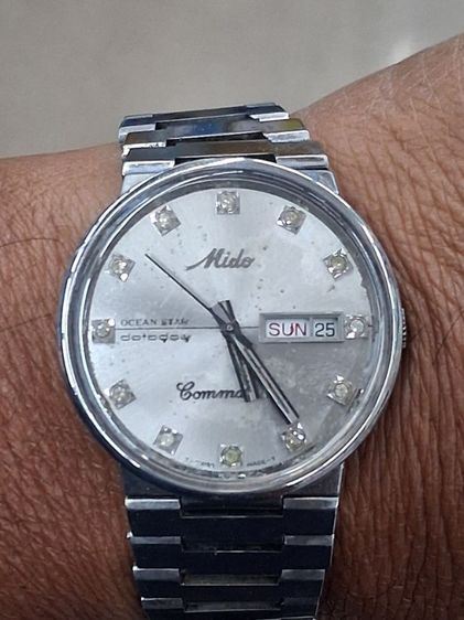 MIDO 8479 หลักพลอยขาว(หน้าแท้) รูปที่ 9
