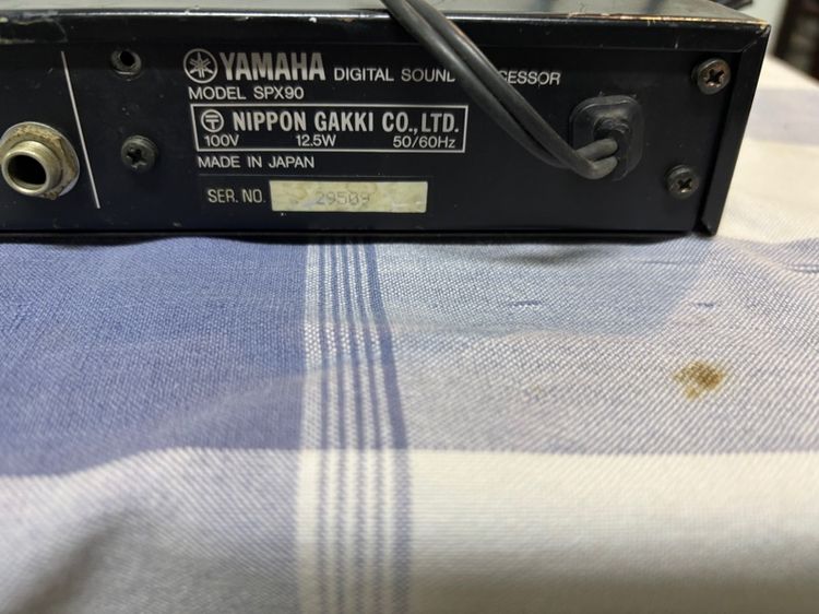เอฟเฟคร้อง YAMAHA MADE IN JAPAN. เสียงดีครับสภาพสวยงามเดิมๆมึหม้อแปลง 110  ให้พร้อมครับสนใจเชิญครับ รูปที่ 7