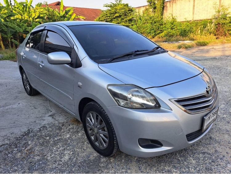 Toyota Vios 2012 1.5 E Ivory Sedan เบนซิน ไม่ติดแก๊ส เกียร์อัตโนมัติ บรอนซ์เงิน รูปที่ 3